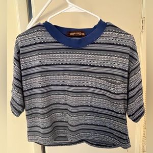 Vintage cropped 90s tee